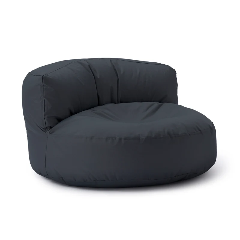 LUMALAND Sitzsack Lounge (320 L) - In- & outdoor - Stahlgrau