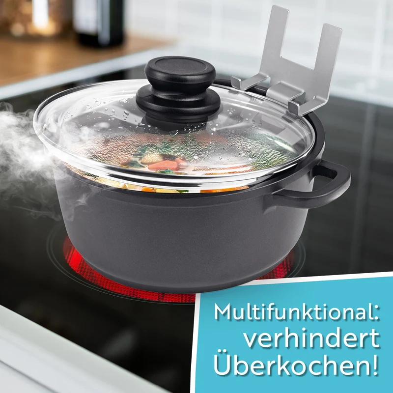 topfi® Topfdeckelhalter für Töpfe & Pfannen