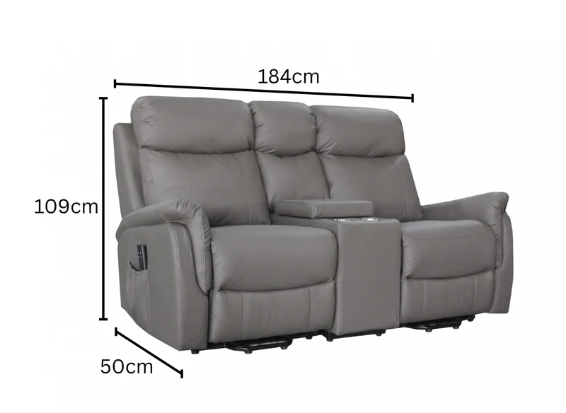 Dual Motor 2 Seater Lift Chair with Console