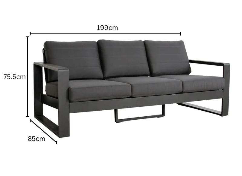4 Piece Outdoor Lounge Set