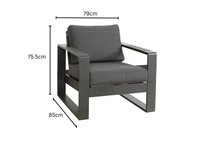 4 Piece Outdoor Lounge Set