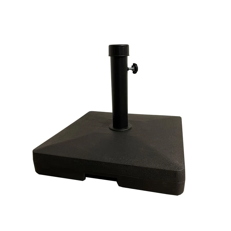 Hippo parasolvoet - beton - 25 kg - zwart