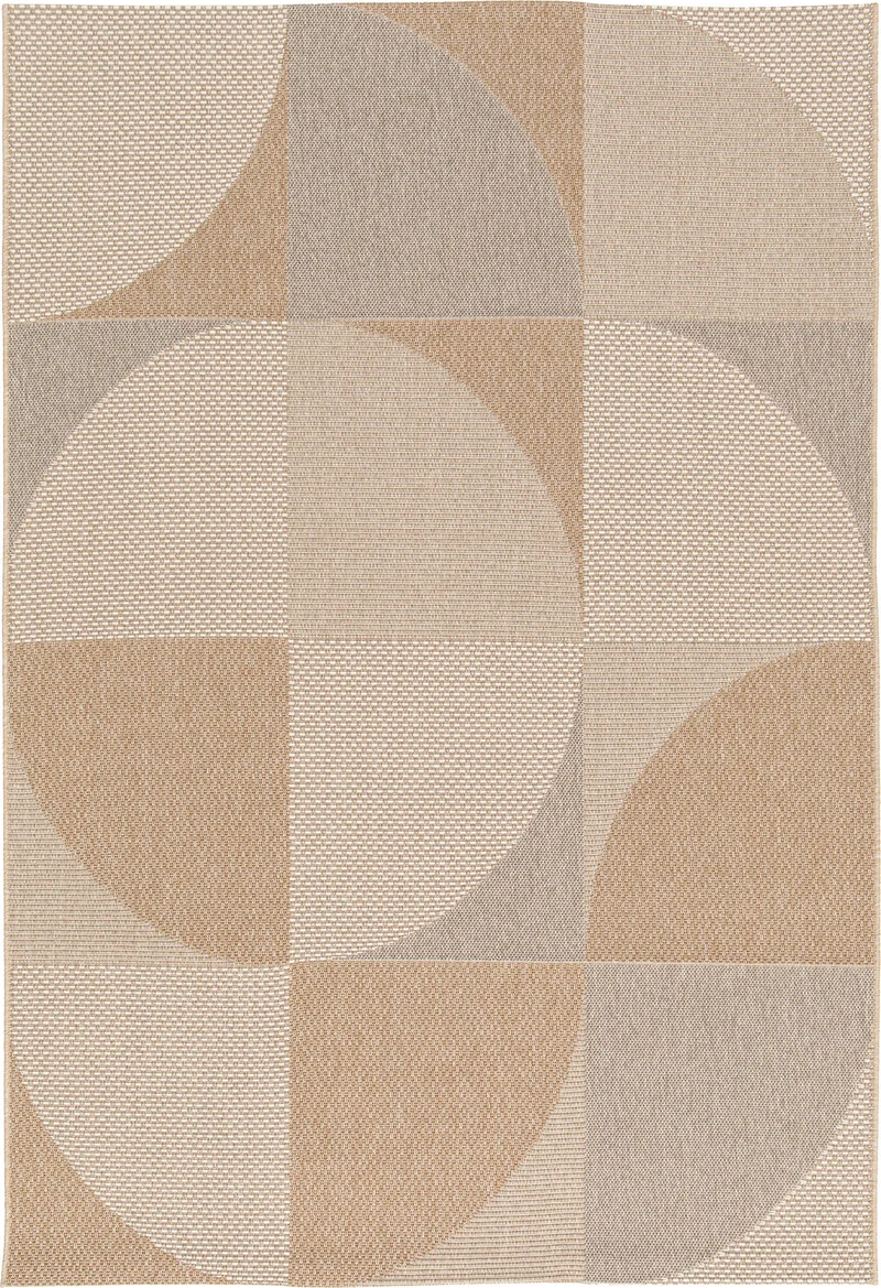 Garden Impressions Art Deco buitenkleed - 160x230 cm - taupe