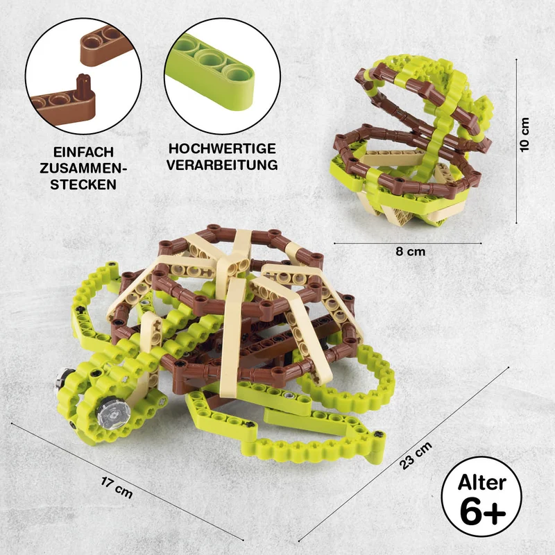 CBionic Baustein-Set Schildkröte grün/braun