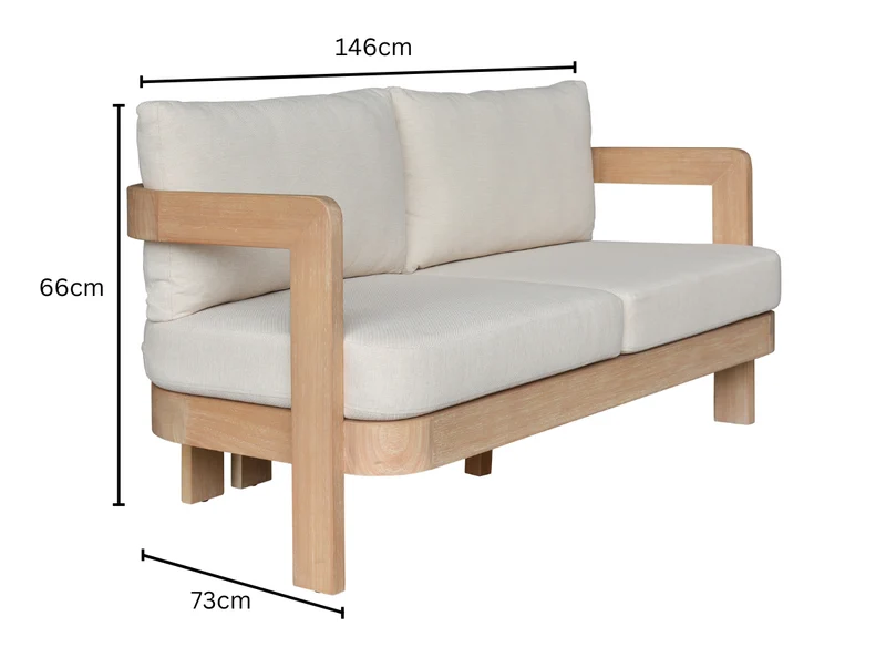 2 Seater Outdoor Sofa