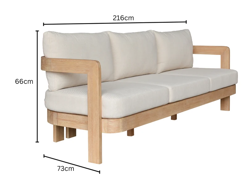 3 Seater Outdoor Sofa