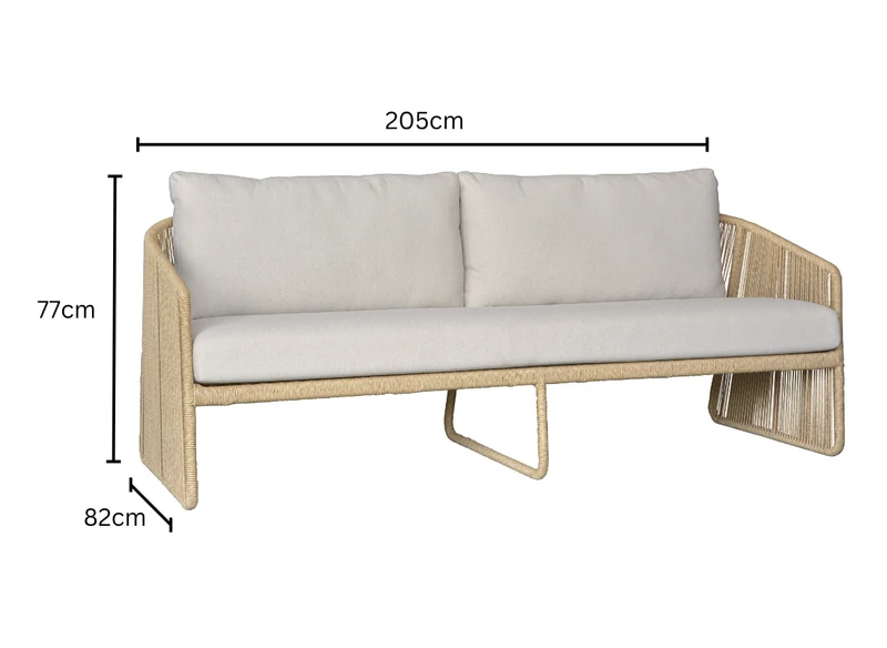 2.5 Seater Outdoor Sofa