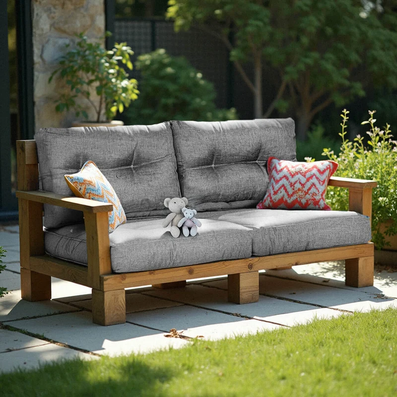 Premium Palettenkissen - Sitzkissen für Outdoor & Indoor