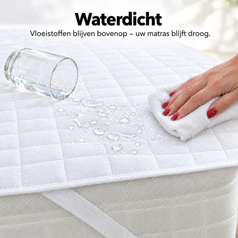 Wasserdichter Matratzenschoner aus Baumwolle