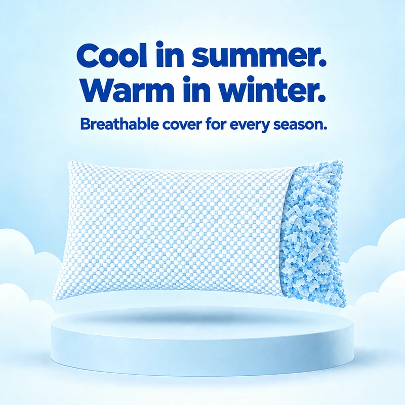 Wolkenkissen - Höhenverstellbares Memory Foam Kissen