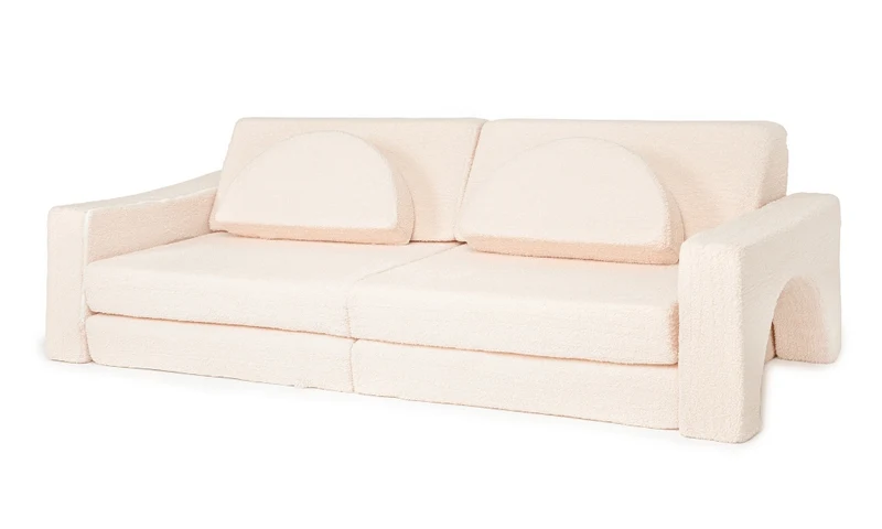 Spielcouch für Kinder – 10-teiliges Sofa-Set für Schlafen und Spielen