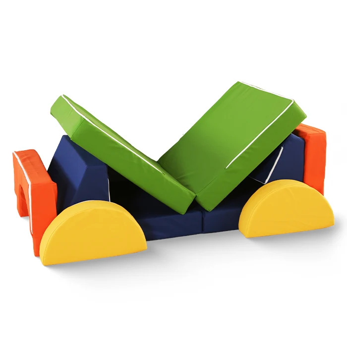 Spielcouch für Kinder – 10-teiliges Sofa-Set für Schlafen und Spielen