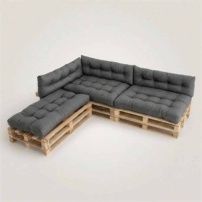 Premium Palettenkissen - Sitzkissen für Outdoor & Indoor