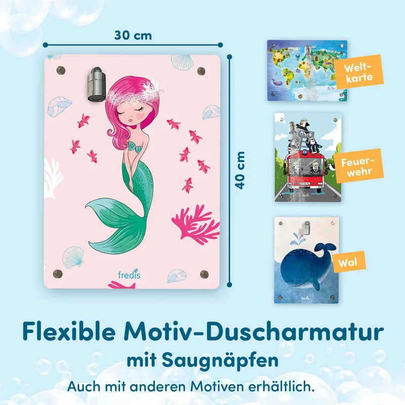 fredis Kinderdusche Meerjungfrau