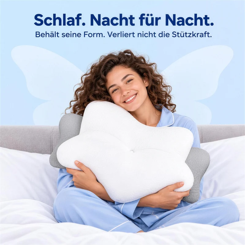Schmetterlingskissen - Das Original ergonomische Kissen