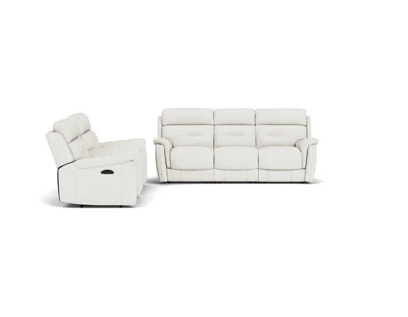 3 Seater with End Electric Recliners and Powered Headrests + 2 Electric Recliners