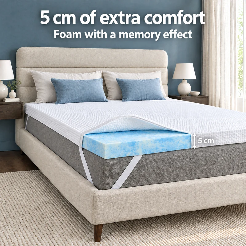 Dream Topper – Matratzen-Topper mit Memory-Schaum-Gefühl