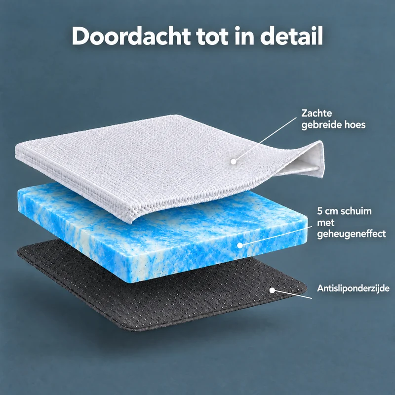 Dream Topper – Matratzen-Topper mit Memory-Schaum-Gefühl