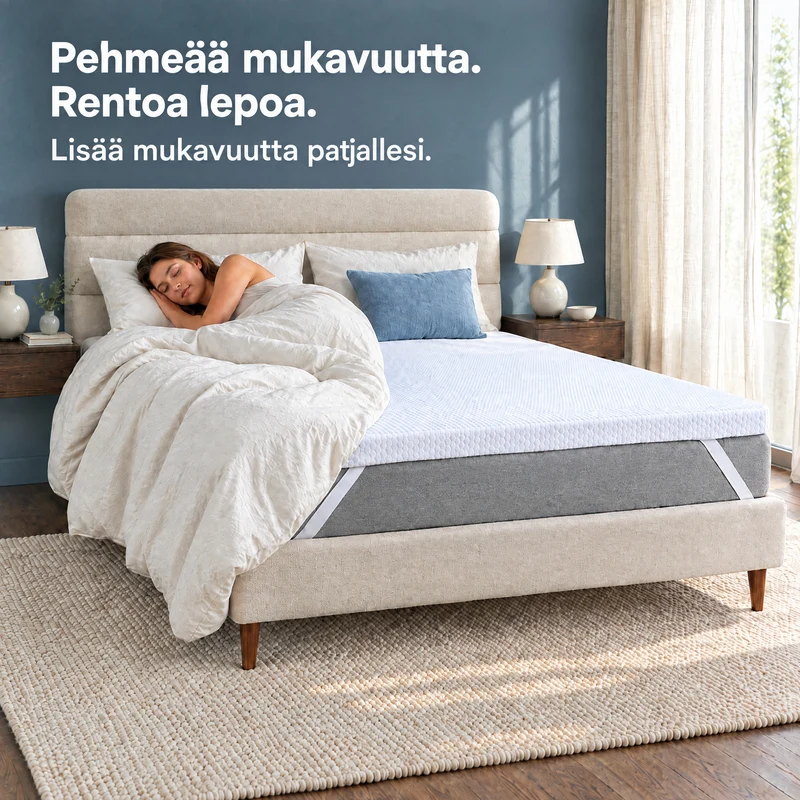 Dream Topper – Matratzen-Topper mit Memory-Schaum-Gefühl