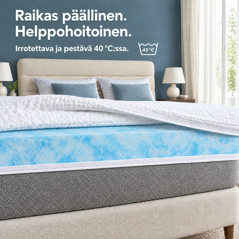 Dream Topper – Matratzen-Topper mit Memory-Schaum-Gefühl