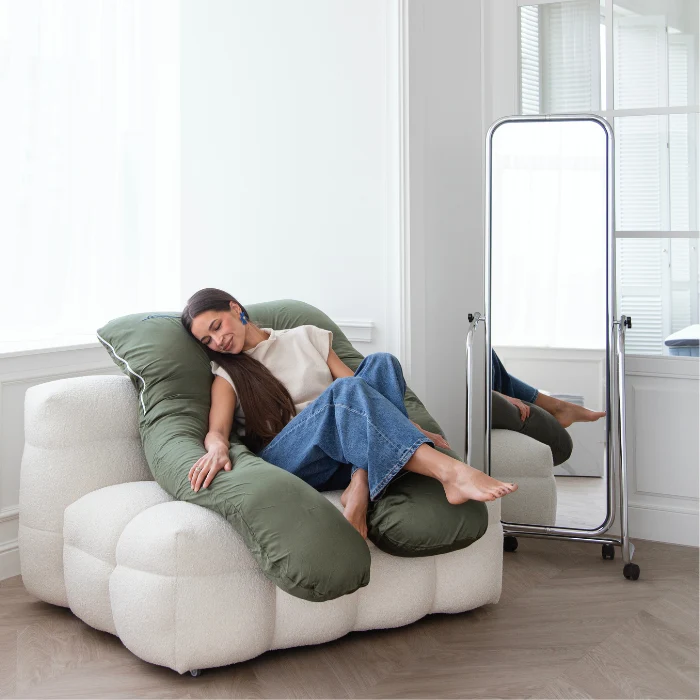 KomfortKissen+™ Premium – Ergonomisches Körperkissen