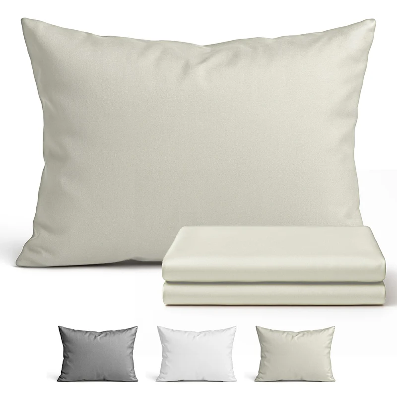 Kopfkissenbezug Baumwolle – 70x50 & 80x80 cm – OEKO-TEX zertifiziert