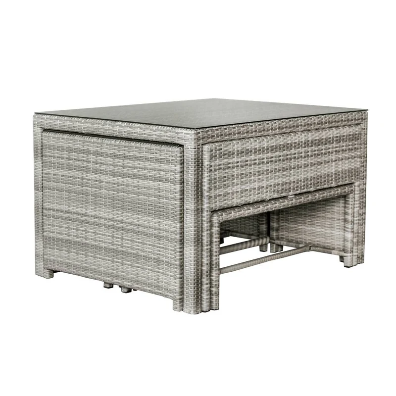 6Pc Nested Dining Set