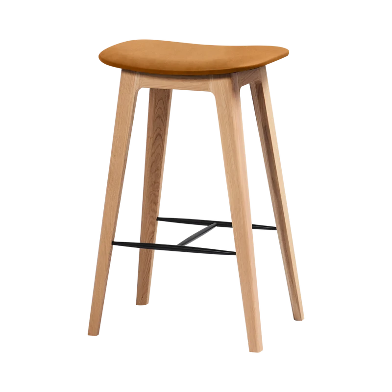 Nordic Bar Stool - Oak
