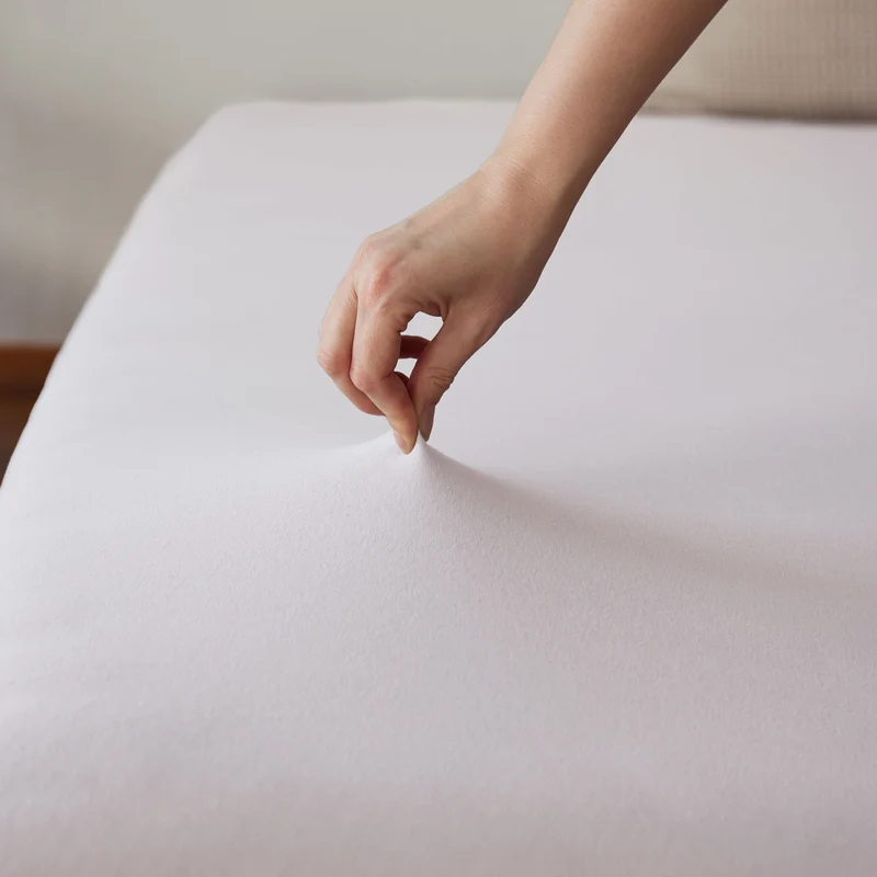 LUMALAND Comfort Jersey Spannbettlaken - 160 g/m² 100% Baumwolle - 180 x 200 cm - 200 x 200 cm - Weiß
