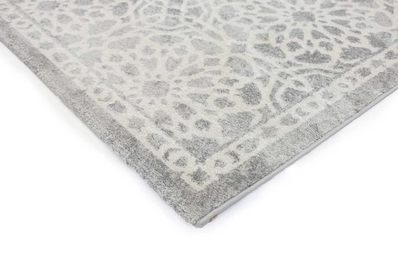 Grey Demask Rug