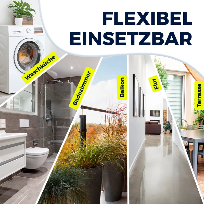 EASYmaxx Falt-Wäscheständer 1800 - klappbare Kleiderstange - 18 m Trockenlänge