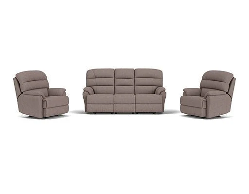 3 Seater with End Recliners + 2 Recliners