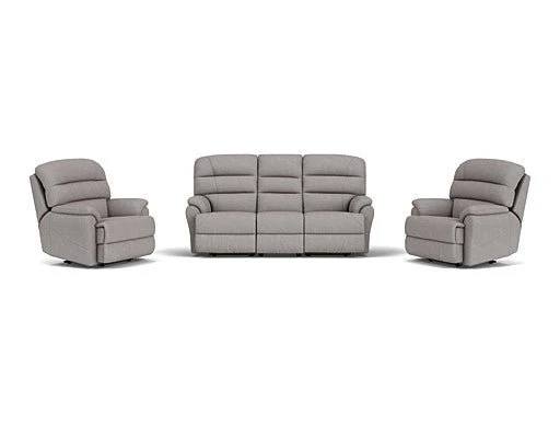 3 Seater with End Recliners + 2 Recliners