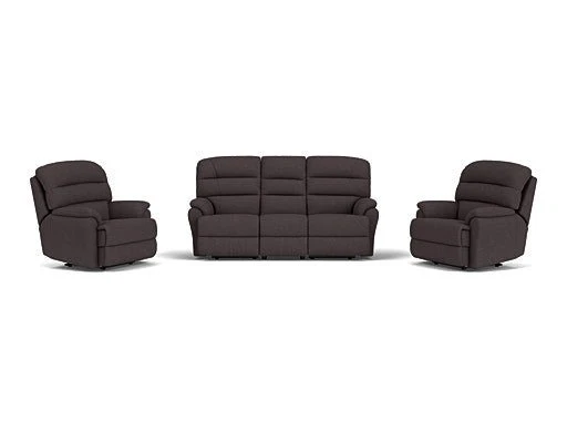 3 Seater with End Recliners + 2 Recliners