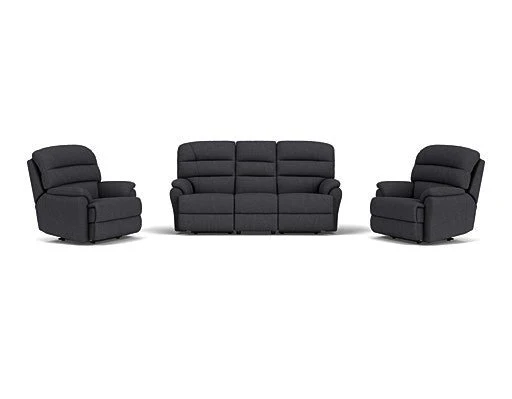 3 Seater with End Recliners + 2 Recliners