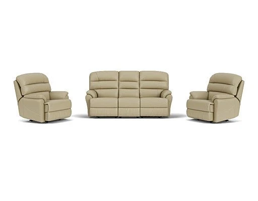 3 Seater with End Recliners + 2 Recliners