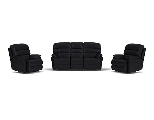 3 Seater with End Recliners + 2 Recliners