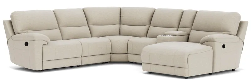 5.5 Seater Corner with Console and Chaise