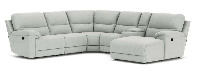5.5 Seater Corner with Console and Chaise