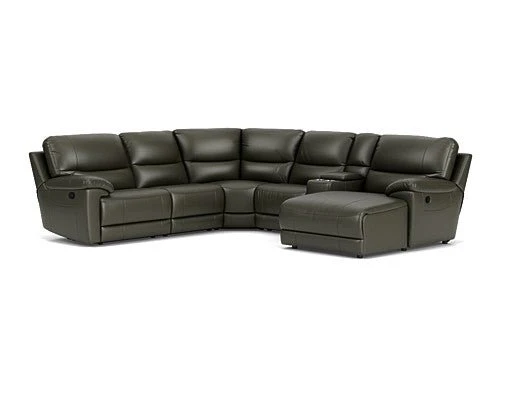 5.5 Seater Corner with Console and Chaise