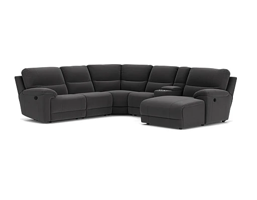 5.5 Seater Corner with Console and Chaise