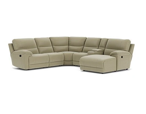 5.5 Seater Corner with Console and Chaise
