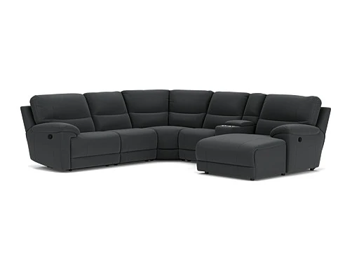 5.5 Seater Corner with Console and Chaise