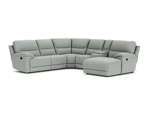 5.5 Seater Corner with Console and Chaise