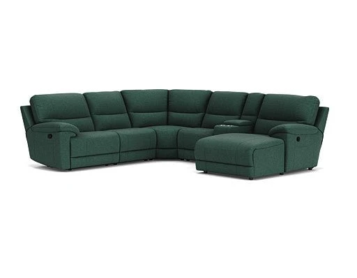 5.5 Seater Corner with Console and Chaise