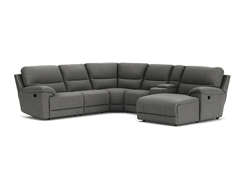 5.5 Seater Corner with Console and Chaise