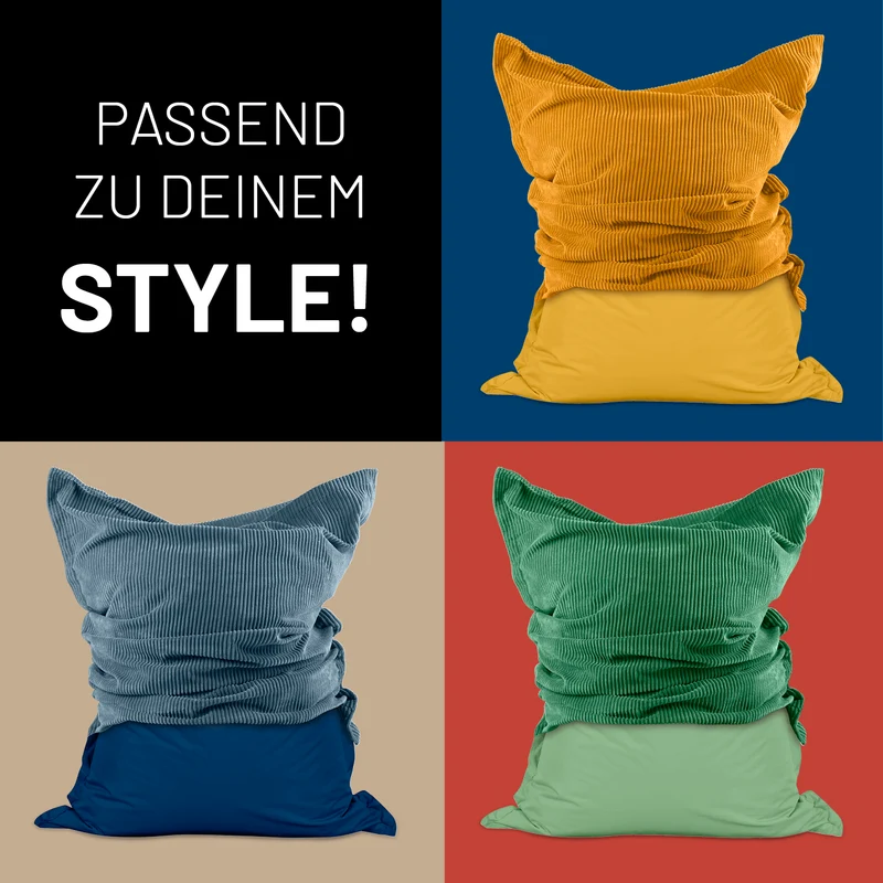 Sitzsack Classic XXL All-in-One Set