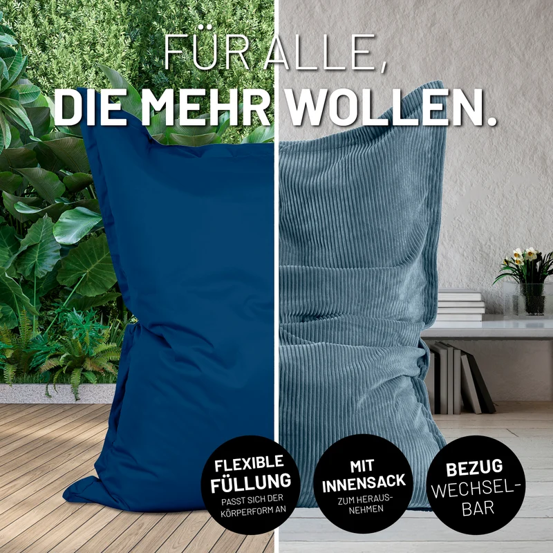 Sitzsack Classic XXL All-in-One Set