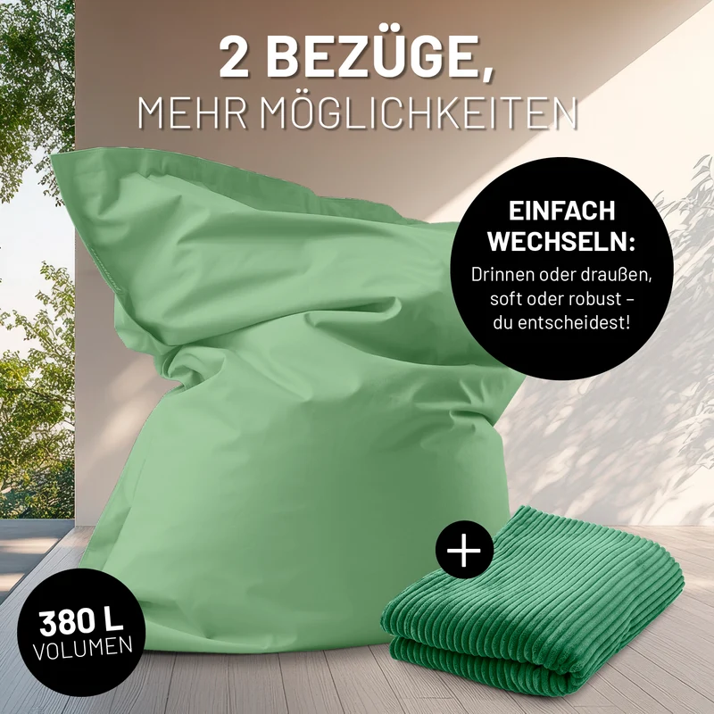 Sitzsack Classic XXL All-in-One Set
