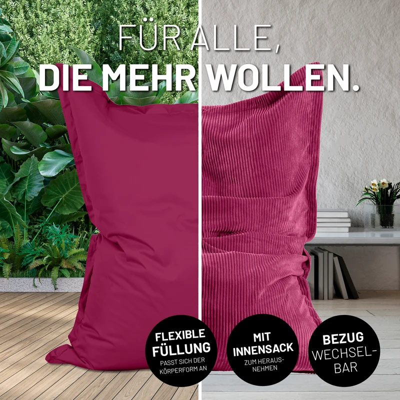 Sitzsack Classic XXL All-in-One Set